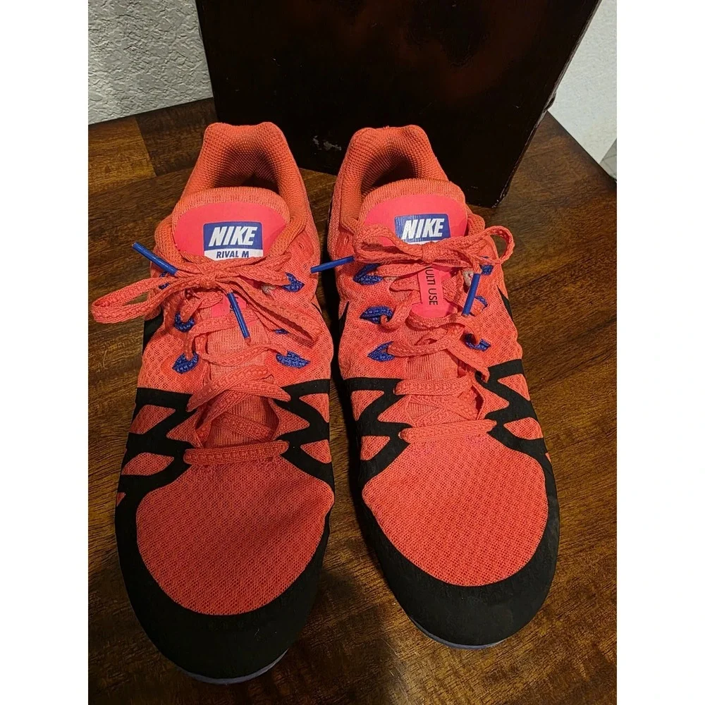 Women's Nike Zoom Rival Size 9 Solar Red, White & Black